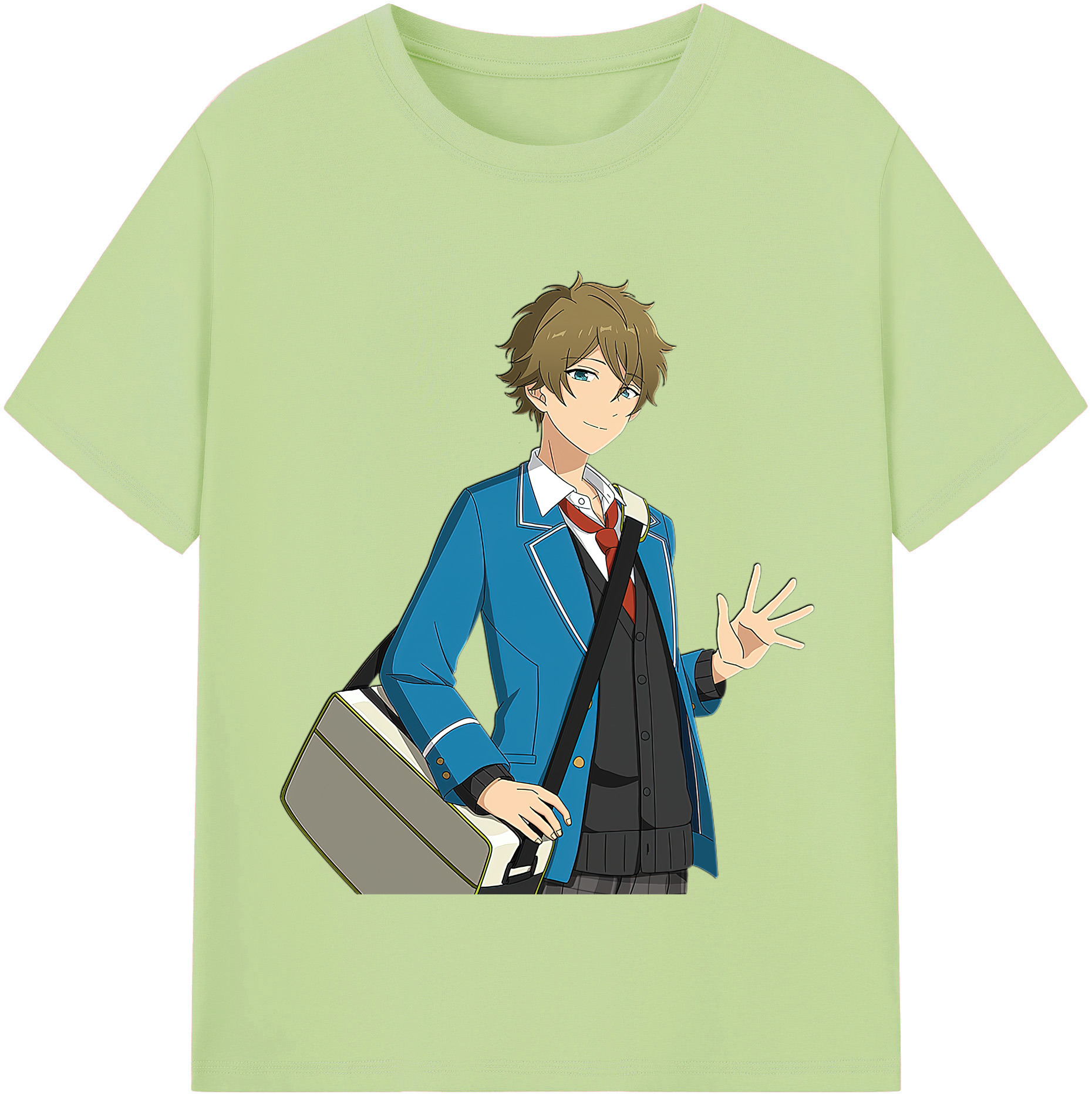 （画像用） あんさんぶるスターズ! Ensemble Stars 綿100％半袖Tシャツ（フロントプリント）